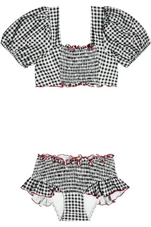 Suncracy Bikini con maniche a palloncino
