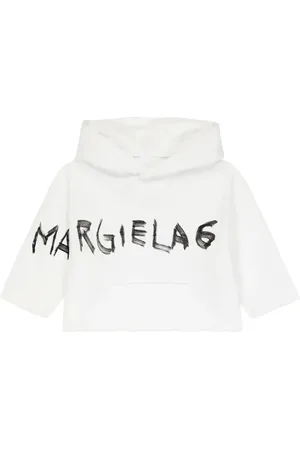 Maison Margiela Felpa in jersey di cotone con cappuccio