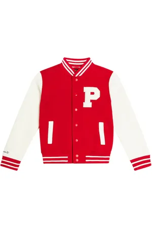 Ralph Lauren Giacca varsity in misto cotone con logo