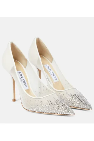 Jimmy Choo Pumps Love 100 con cristalli