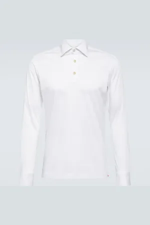 Kiton Polo in popeline di cotone