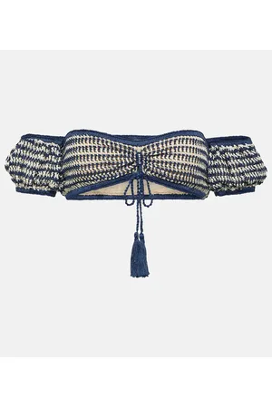 ANNA KOSTUROVA Top Sunset Leah in crochet di cotone