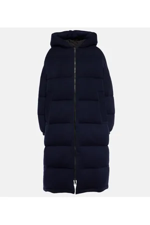 YVES SALOMON Piumino in lana e cashmere