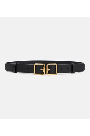Burberry Cintura Double B in pelle