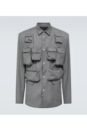 Prada Camicia in lana e mohair