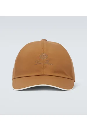 Loro Piana Cappello da baseball ricamato