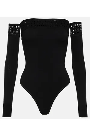 Alaïa Alaïa Body Vienne con scollo bardot