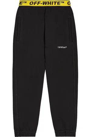 OFF-WHITE Pantaloni sportivi in jersey di cotone