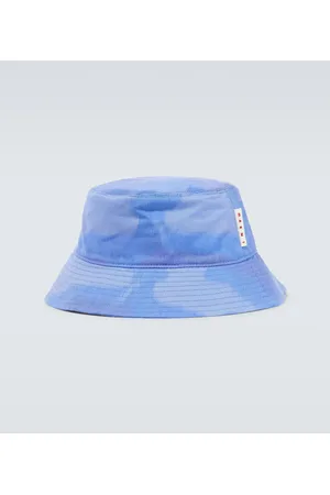 Marni Cappello da pescatore in canvas tie-dye