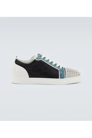 Christian Louboutin Sneakers Louis Junior Spikes in pelle