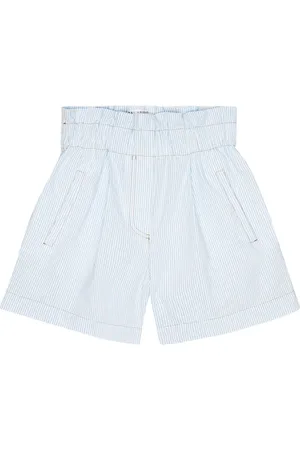 Brunello Cucinelli Shorts in cotone a righe