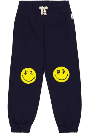 Palm Angels Pantaloni sportivi in jersey di cotone