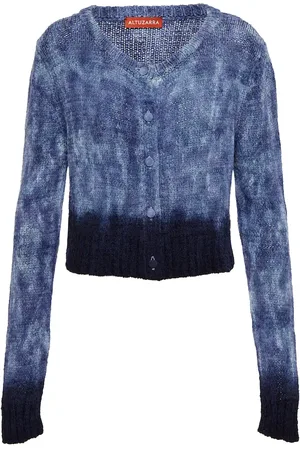 Altuzarra Cardigan Stiles tie-dye in seta