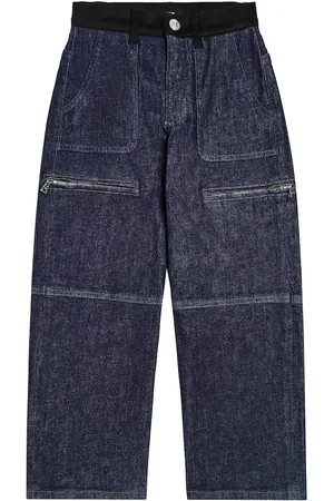 Balmain Jeans a gamba larga