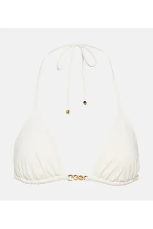 Stella McCartney Top bikini con scollo all’americana