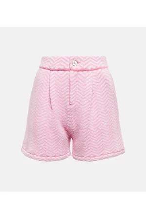Barrie Shorts in misto cashmere bouclé