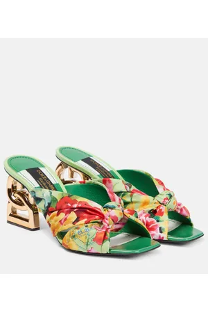 Dolce & Gabbana Sandali Portofino con stampa