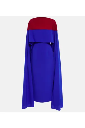 Roksanda Abito midi Elina con mantella