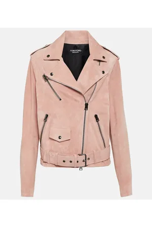 Tom Ford Giacca biker in suede
