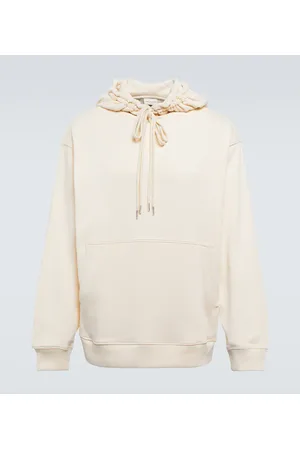 DRIES VAN NOTEN Felpa in jersey di cotone con cappuccio