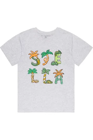 Stella McCartney T-shirt in jersey di cotone con logo