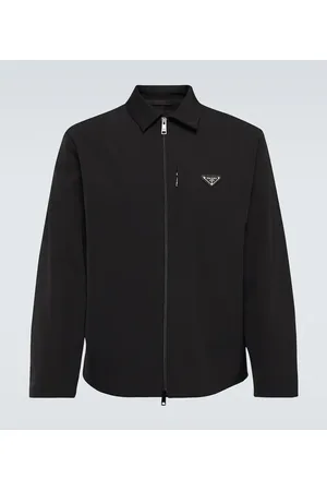 Giacca camicia in Re-nylon con zip