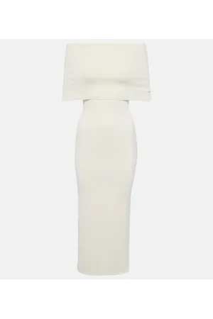 WARDROBE.NYC Abito midi in maglia a coste