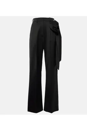 Simone Rocha Pantaloni regular asimmetrici