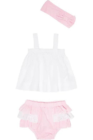 MONNALISA Baby - Fascia per capelli, top e culottes