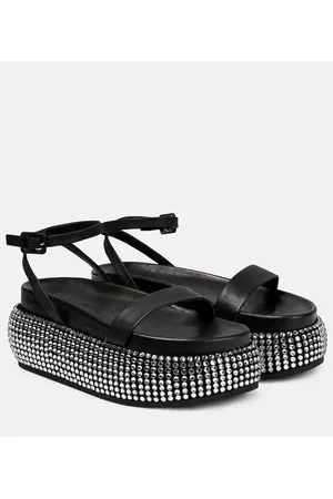 Simkhai Sandali Buster con cristalli e platform