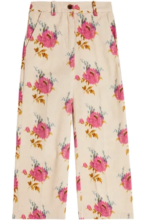 MORLEY Pantaloni Tatum in cotone a pieghe