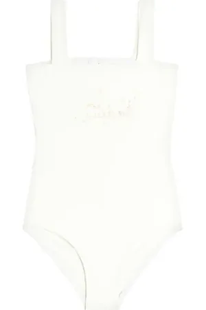 Chloé Chloé Kids Costume intero con logo