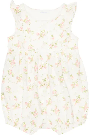 Ralph Lauren Baby - Tutina in cotone con stampa floreale