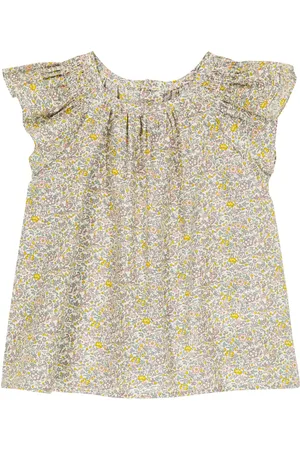 BONPOINT Baby - Abito in cotone con stampa floreale