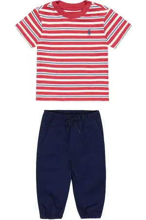 Ralph Lauren Baby - Set di T-shirt e pantaloni