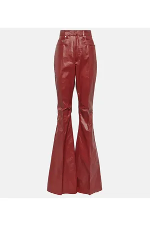 Rick Owens Jeans flared Bolan a vita alta