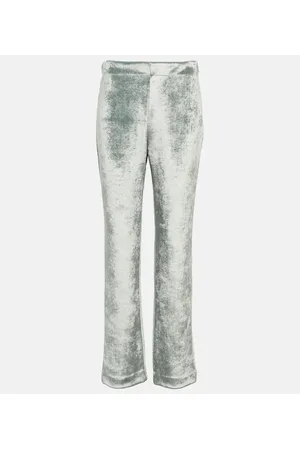 Jil Sander Pantaloni regular in misto lana