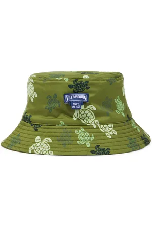 Vilebrequin Cappello da pescatore con tartarughe