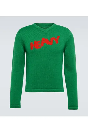 ERL Pullover in misto lana con ricamo