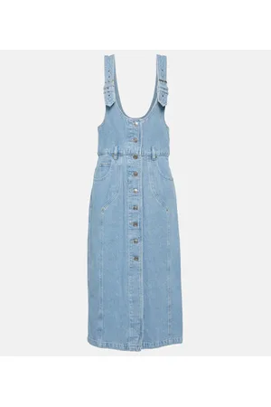 Marant Etoile Abito midi Filipine in denim