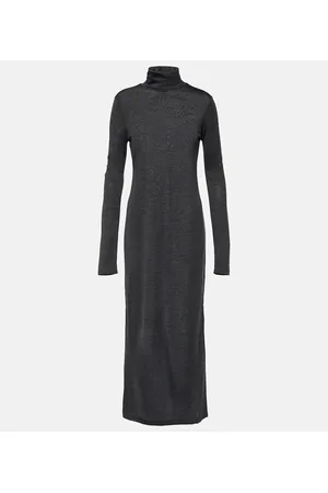 Ralph Lauren Abito midi dolcevita in misto lana