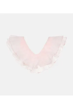 Giambattista Valli Top bikini con finiture in organza