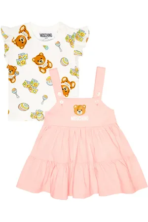 Moschino Baby - T-shirt e abito in misto cotone