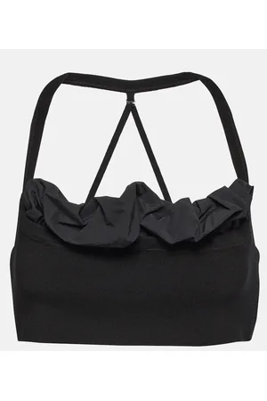 Jacquemus Top Le Bandeau Frivolli con ruches