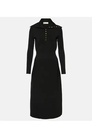 Tory Burch Abito in maglia stile polo