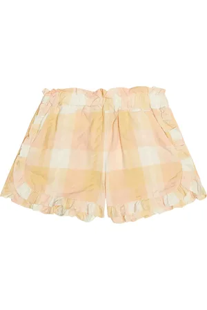 The New Society Shorts Olimpia in cotone a quadri