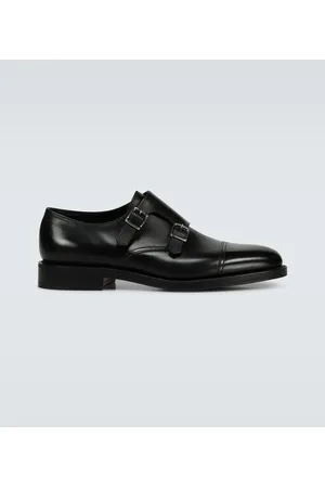 JOHN LOBB Scarpe monk strap William in pelle