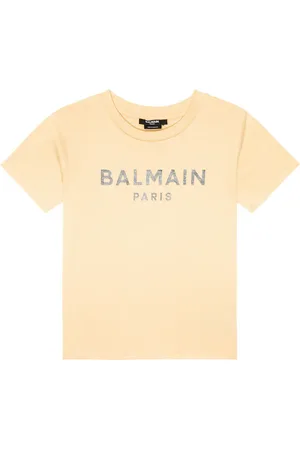 Balmain T-shirt in cotone con logo