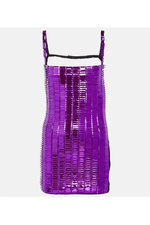 The Attico Miniabito Rue con paillettes