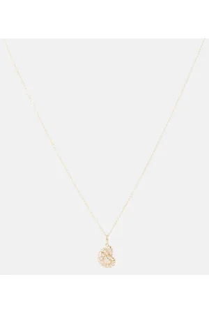 Sydney Evan Collana Nautilus Shell in 14 kt con diamanti